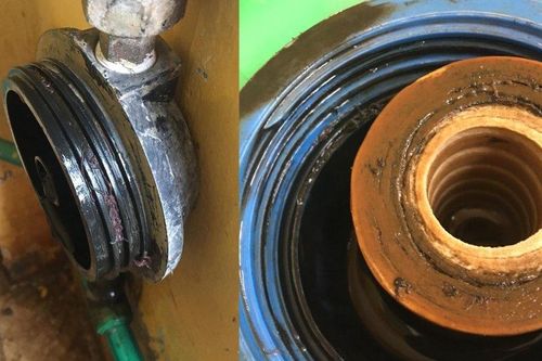 Rùng mình giun sán bám đầy lõi lọc nước ở ký túc xá Đại học Kinh tế quốc dân
