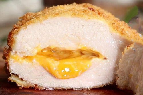 Thử tài nấu ăn với ức gà nhồi phô mai không lo béo