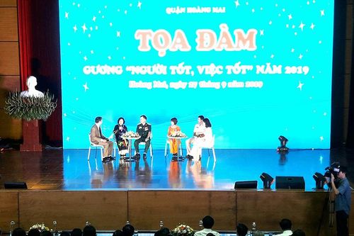 Quận Hoàng Mai: 11 cá nhân nhận danh hiệu 'Người tốt, việc tốt' 2019