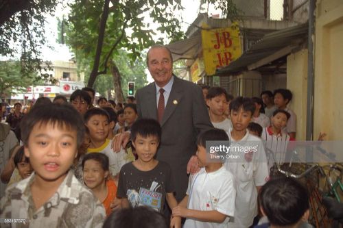 Những khoảnh khắc đáng nhớ của cựu Tổng thống Pháp Jaques Chirac ở Việt Nam