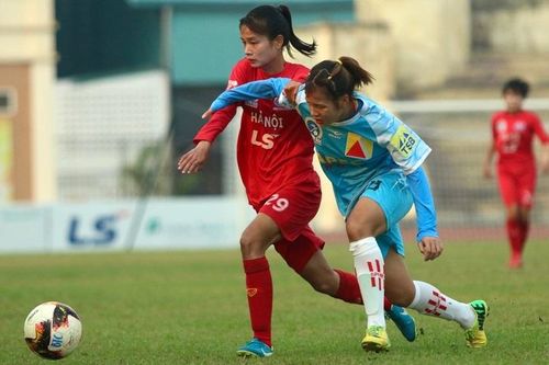 Nữ Hà Nội thắng to dù gặp sự cố mất điện
