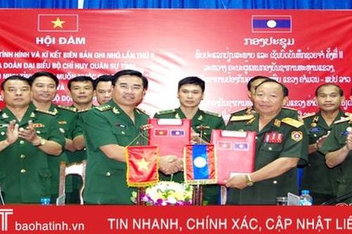Hà Tĩnh, Khăm Muộn phối hợp bảo vệ vững chắc chủ quyền lãnh thổ
