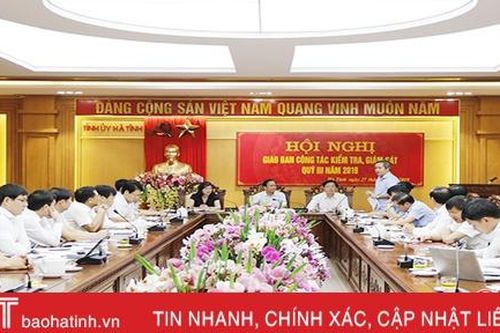Kiểm tra, giám sát giúp cấp ủy nắm chắc tình hình, chấn chỉnh hạn chế ngay tại cơ sở
