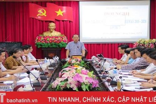 Tập trung, trách nhiệm đưa TP Hà Tĩnh hoàn thành các nhiệm vụ chính trị