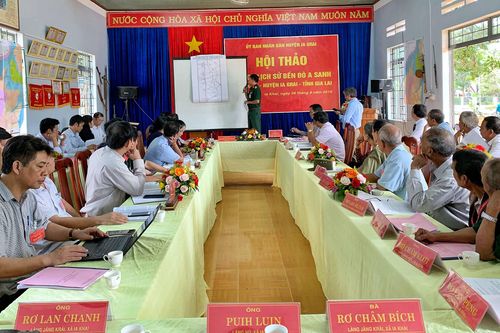Hội thảo Di tích lịch sử bến đò A Sanh