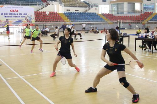 Khai mạc Giải Vô địch Bóng bàn, Cầu lông
