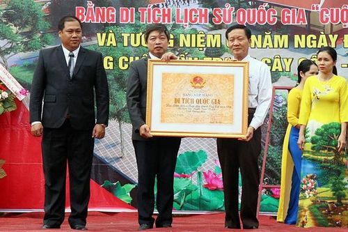 'Địa điểm diễn ra cuộc đấu tranh Cây Cốc năm 1954' được công nhận Di tích Quốc gia