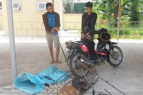 Bị vây bắt, hai 'cẩu tặc' rút kiếm chống trả lực lượng chức năng