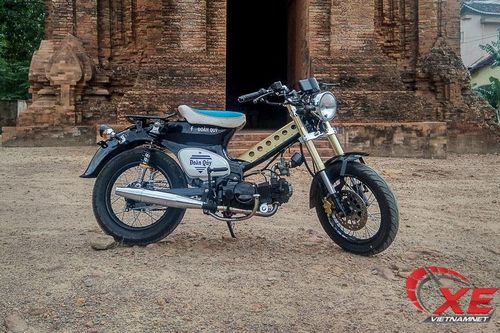 Honda Cub 1979 giá 1 triệu hóa thân tuyệt đẹp qua tay thợ Bình Định