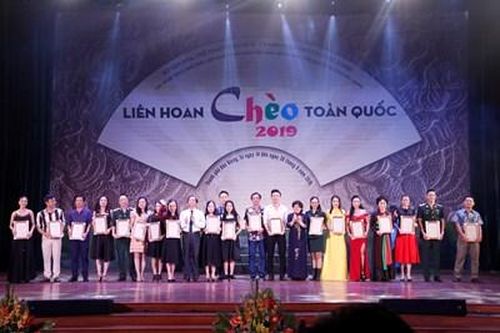 Bế mạc Liên hoan Chèo toàn quốc 2019