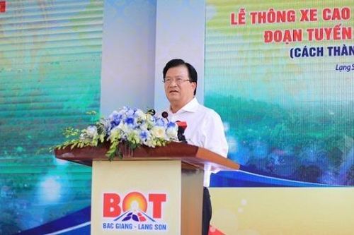 Thông xe cao tốc Bắc Giang - Lạng Sơn