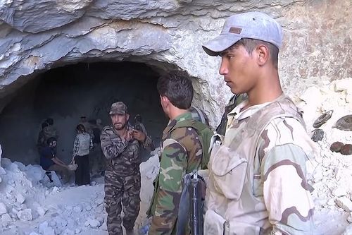 Syria: Hệ thống hầm ngầm khổng lồ của thánh chiến ở Khan SheiKhoun