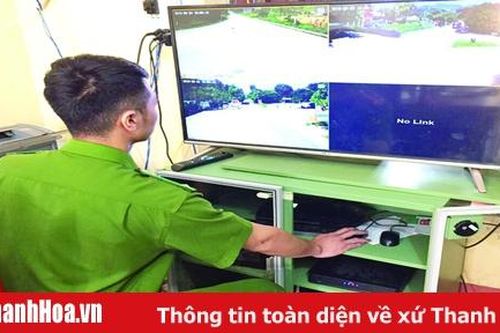 Phát huy hiệu quả mô hình camera an ninh trật tự, gắn với an toàn giao thông ở thị trấn Yên Cát