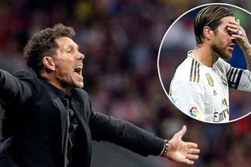Tây Ban Nha 'chia rẽ' vì vụ HLV Simeone và Ramos