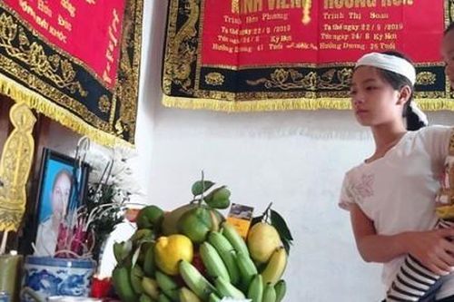 Xót xa hoàn cảnh 2 chị em có bố mẹ mất vì tai nạn giao thông