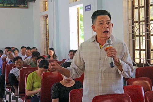 Cử tri Diễn Châu phản ánh ô nhiễm nghiêm trọng ở vùng bãi ngang