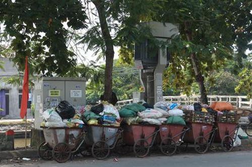 Kim Sơn: Nhiều khó khăn trong công tác thu gom rác thải sinh hoạt