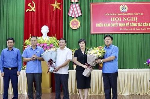 LĐLĐ tỉnh: Triển khai Quyết định về công tác cán bộ
