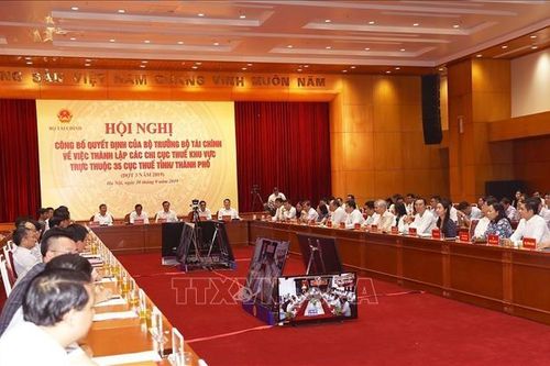Tổng cục Thuế giảm tiếp 109 chi cục thuế