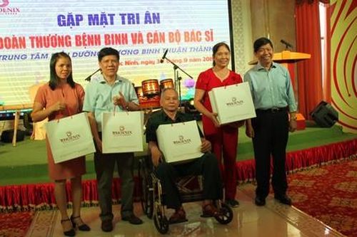 Mang niềm vui đến cho các thương bệnh binh
