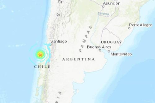 Động đất 7,2 độ richter ngoài khơi Chile