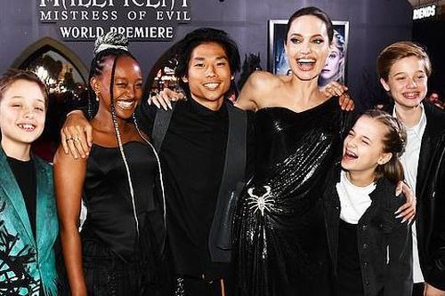 5 người con đến ủng hộ Angelina Jolie ra mắt phim mới