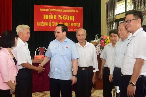 Bí thư Thành ủy Hoàng Trung Hải: TP không để thiếu vốn cho thực hiện các dự án
