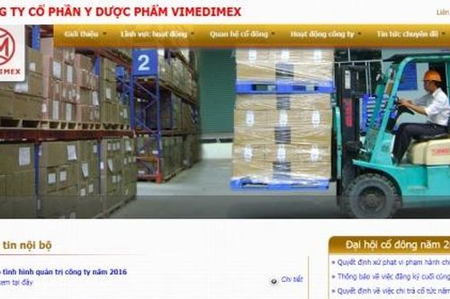 CTCP Y Dược phẩm Vimedimex bị phạt và truy thu hơn 1 tỷ đồng