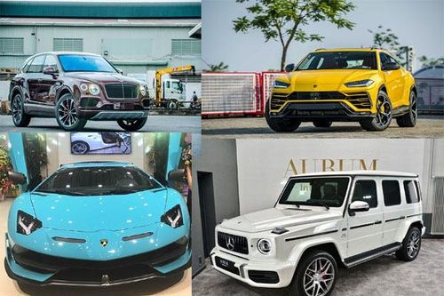 Loạt siêu xe về Việt Nam giá hàng chục tỷ gây sốt tháng 9