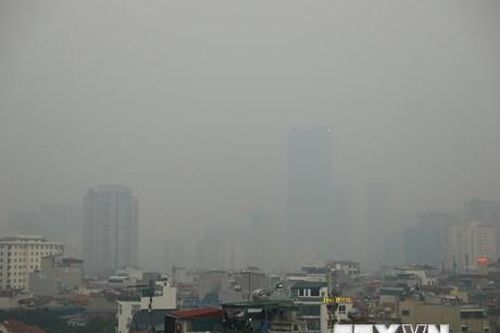 Hà Nội mù mịt trong ngày chỉ số ô nhiễm không khí cao kỷ lục