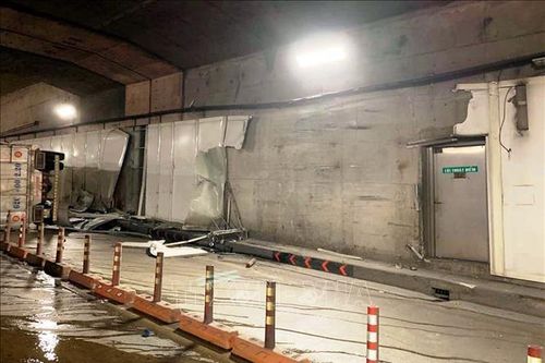 Đường hầm sông Sài Gòn vẫn an toàn sau khi bị xe tải tông vào vách hầm