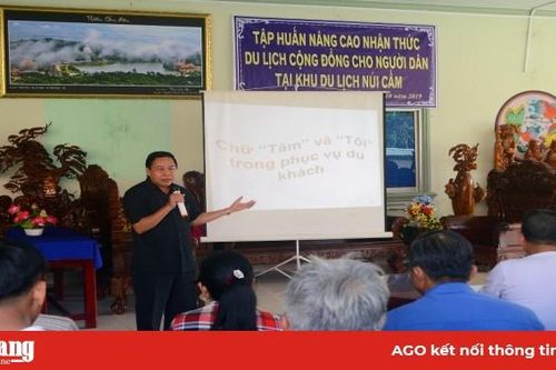 Nâng cao nhận thức du lịch cộng đồng cho người dân núi Cấm