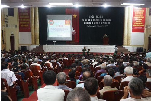 Tập huấn công tác tuyên truyền, vận động quần chúng cho 2.362 người