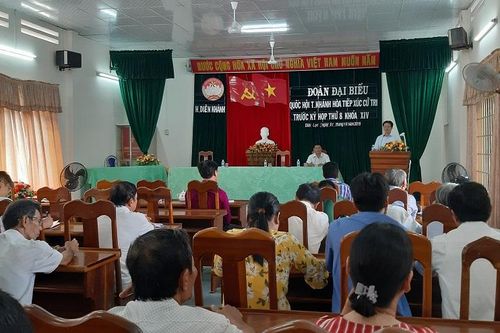 Đại biểu Quốc hội: Tiếp xúc cử tri Khánh Vĩnh, Diên Khánh