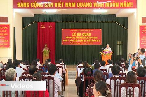 Ra quân điều tra, thu thập thông tin kinh tế - xã hội của 53 dân tộc thiểu số