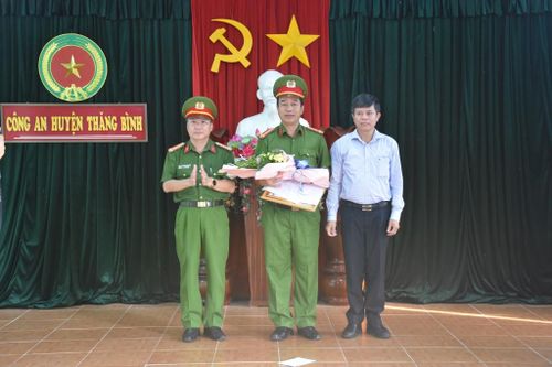 Quảng Nam: Khen thưởng Công an huyện Thăng Bình