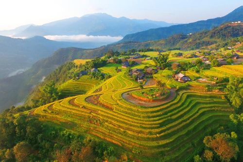 Hoàng Su Phì đẹp nao lòng mùa lúa chín