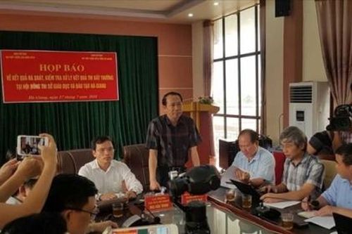 Hà Giang: Công bố danh sách 151 cán bộ, đảng viên liên quan vụ gian lận thi cử