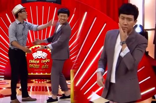 Trấn Thành phản ứng gì khi bị thí sinh 'Thách thức danh hài' tát liên tiếp?