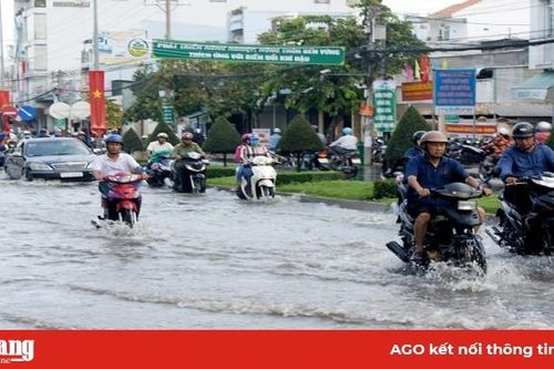Long Xuyên ngập nhiều nơi…