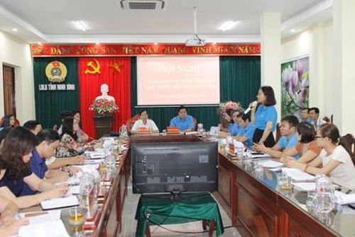LĐLĐ tỉnh tổ chức hội nghị phản biện dự thảo Bộ luật lao động sửa đổi năm 2019