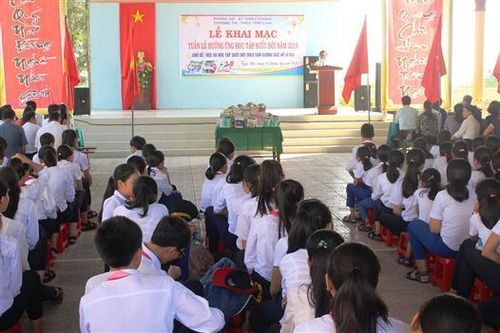 Huyện Triệu Phong phát động Tuần lễ hưởng ứng học tập suốt đời