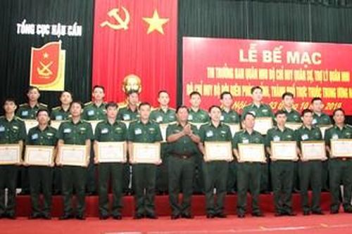 Bế mạc hội thi cán bộ quân nhu các tỉnh, thành phố trực thuộc Trung ương năm 2019