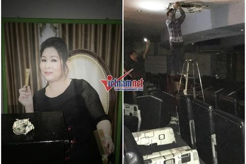 Sân khấu 14 năm của Hồng Vân đang tháo dỡ, trang thiết bị ngổn ngang