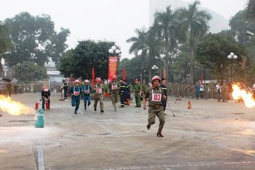 Quận Thanh Xuân hưởng ứng 'Ngày toàn dân phòng cháy và chữa cháy'