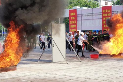 Phát huy hiệu quả lực lượng phòng cháy chữa cháy cơ sở