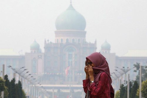 'Giặc' bụi bủa vây bầu trời châu Á