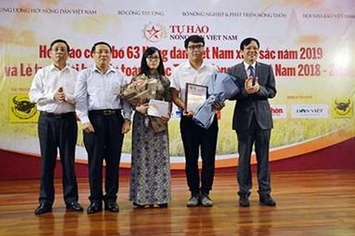 Công bố 63 nông dân đạt Danh hiệu Nông dân Việt Nam xuất sắc năm 2019