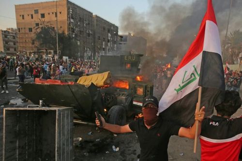 Iraq: Biểu tình đẫm máu toàn quốc, 31 người chết