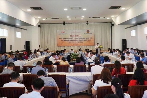 Khai mạc Hội thảo giải quyết tranh chấp liên quan đến tín dụng ngân hàng tại TAND